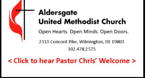 Aldersgate United Methodist Church logo