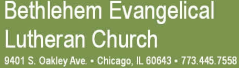 Bethlehem Evangelical Lutheran Church logo