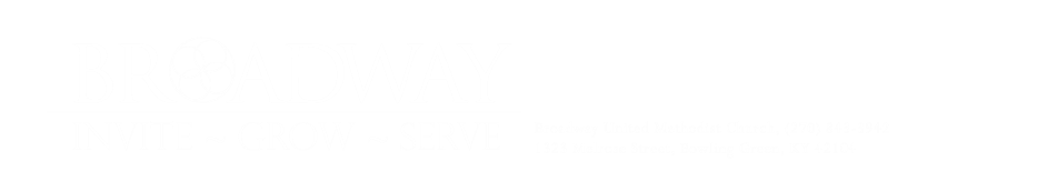 Broadway United Methodist Church Broadway United Methodist Church logo