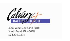 Calvary Baptist Church of South Bend IN logo