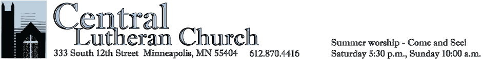 Central Lutheran Church Downtown Minneapolis Central Lutheran Church Downtown Minneapolis logo