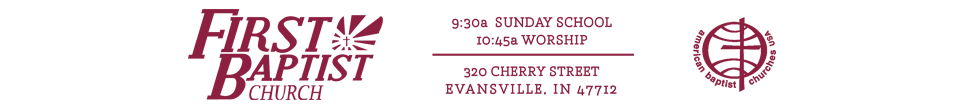 First Baptist Church Evansville logo