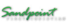 First Christian Church : 201  N Division St. Sandpoint, ID : 208.263.4818 logo