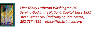 First Trinity Lutheran Church logo