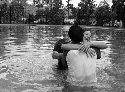 Being Baptized
