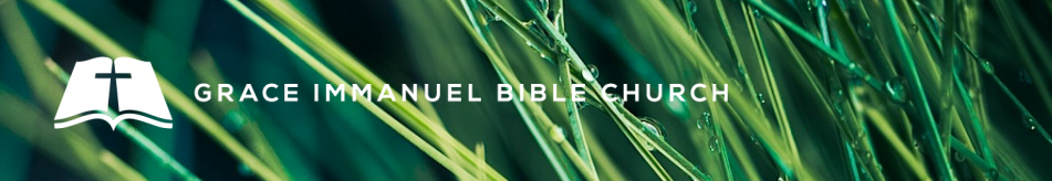 Grace Immanuel Bible Church Grace Immanuel Bible Church logo