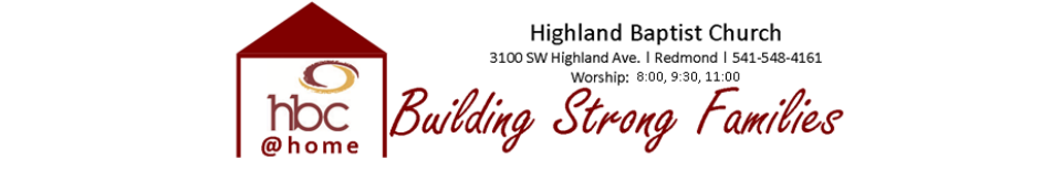 Highland Baptist Church Highland Baptist Church logo