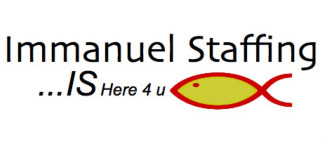 Immanuel Staffing, nursing,  therapy, jobs, career, healthcare, temporary staffing, agency logo