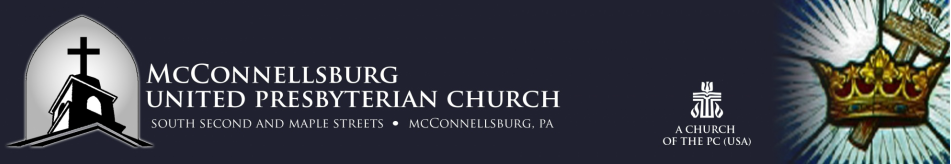 McConnellsburg United Presbyterian Church McConnellsburg United Presbyterian Church logo