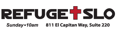 Welcome to Refuge SLO logo