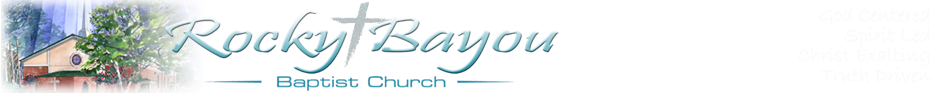 Rocky Bayou Baptist Church logo