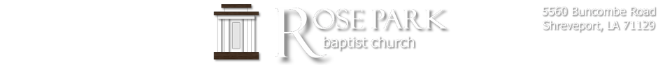 Rose Park Baptist Church Rose Park Baptist Church logo