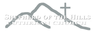 Shepherd of the Hills Lutheran Church logo