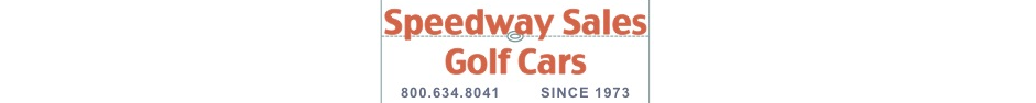 Speedway Sales Golf Cars logo