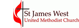 St James West United Methodist Church logo