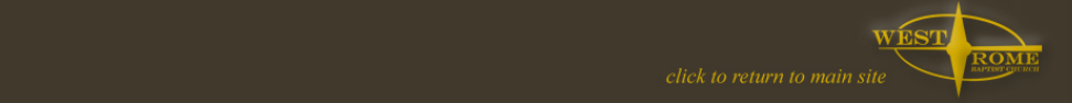 West Rome Baptist Church logo